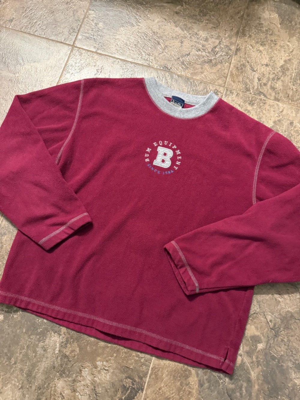 Vintage BUM Equipment Fleece Sweatshirt